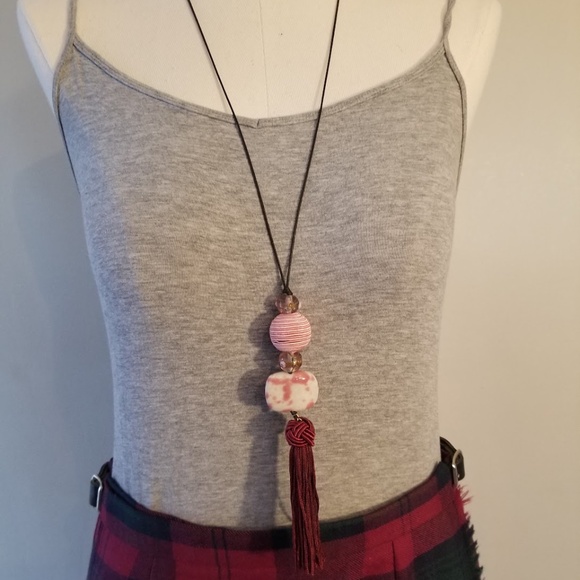 BUNDLE: Pendant Minimalistic Handmade Bohemian Adjustable Necklaces - Picture 9 of 15